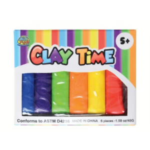 Mini Rainbow Modeling Clay - 12-Pack - 1.59 oz per Box - Vibrant Colors - Non-Hardening - Creative Fun for All Ages