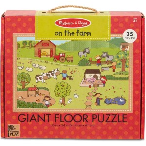 Giant Floor Puzzle: On the Farm (35 Pieces) 