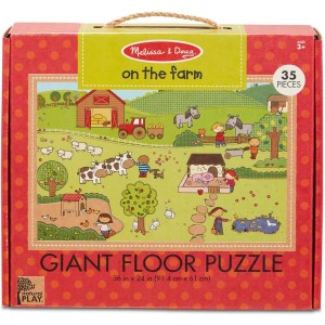 Giant Floor Puzzle: On the Farm (35 Pieces) 