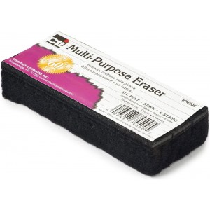 Marker Board Eraser – Multipurpose Felt Whiteboard Eraser | Easily erase dry‑erase and chalkboard surfaces 