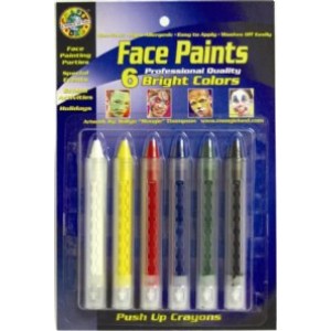 Pushup Face Paint- Primary