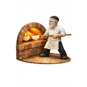 Pesach Brick Matzah Oven Cutouts – Passover Matzah Bakery Craft Shapes for Kids, Classroom Projects & Holiday Decorations