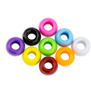 Big Hole Pony Beads, 6 mm x 9 mm, 400/Pk