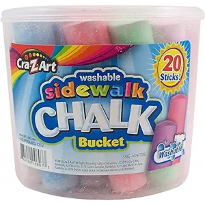 Cra-Z-art Sidewalk Chalk Bucket Asst.  