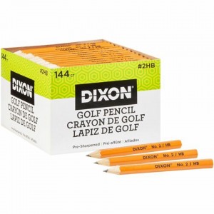 GOLF PENCILS 3.5" 144/PK
