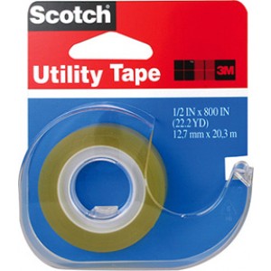 Scotch Tape Utility Tape, 1/2"X700"
