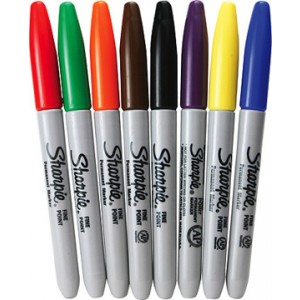 Sharpie Markers – Choice of Colors, 12/pk