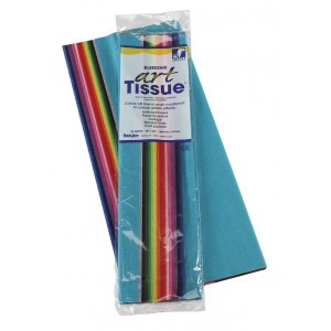 Bleed Tissue Paper - Assorted Colors