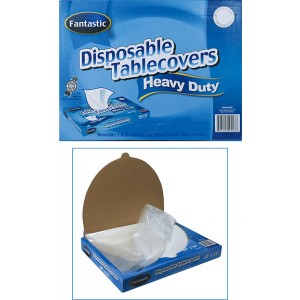 Disposable Tablecloth - 90", 20/pk