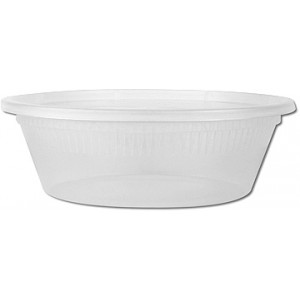 Container with Lid - Small, 8 oz. 10/PK