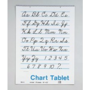 Chart Tablets Unruled 24"x32" 