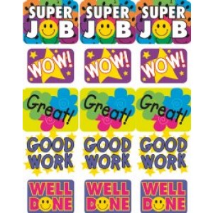 Incentive Stickers Super Job