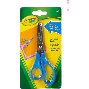 Crayola Blunt Tip Scissors - Safe and Fun Cutting Tool for Children
