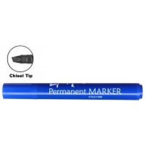 Liqu-mark Permanent Markers-Blue