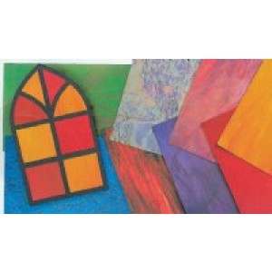 Stained Glass Craft Paper