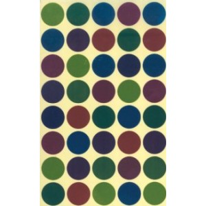 Metallic Dot Stickers