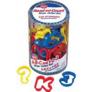 ABC & Number Cookie Cutters
