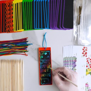 Scratch Bookmarks Craft 