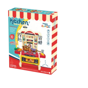Kitchen Playset for Kids - Cooking Fun & Learning