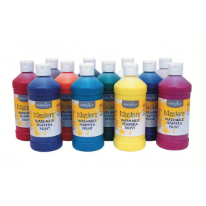 Washable Tempera Paint – 16 oz. - Choice of Colors