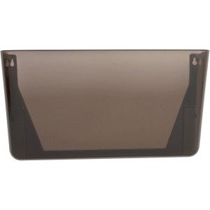 Smoke Wall Pocket Bin 2-Pack | Space-Saving Wall File Pockets | Easy Mounting