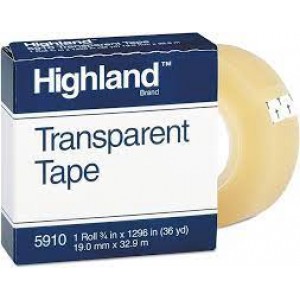 Transparent Tape Refill - 3/4" x 36 Yards