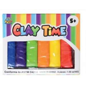 Mini Modeling Clay – 12/Pk, Non‑Drying Craft Clay for Kids, Schools, Daycares, Camps