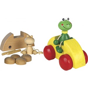 Car With Frog