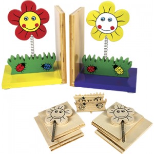 Flower Bookends