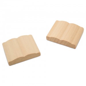 W8167 - Wood 3-D Open Book