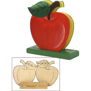 Apple Napkin Holder – Vintage Cast Iron Metal Décor