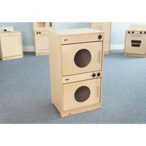 Contemporary Washer / Dryer - Natural 