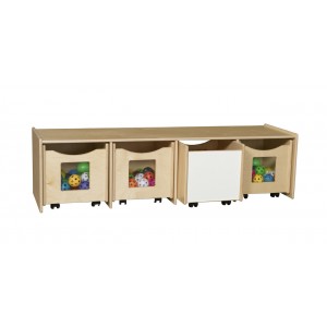 Mobile Rolling Storage/Bench