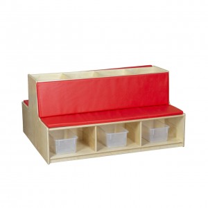 Read-A-Round Double-Sided Bench with Trays