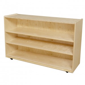 Mobile Single Storage Shelf Cabinet
