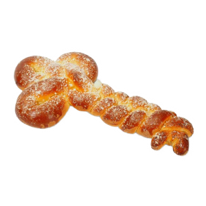 Schlissel Challah Cardstock Cutouts 2"x3.5" – 20 Pack | Key Challah Jewish Craft Shapes for Shabbat & Classroom Activities