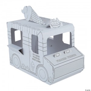 Color Your Own Ice Cream Truck Playhouse
