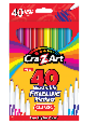 Washable Marker 40ct. Classic Finetip, box
