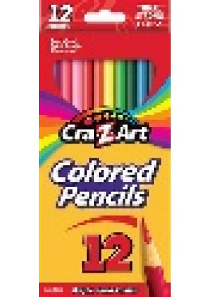 Colored Pencils 12ct. Peggable Box