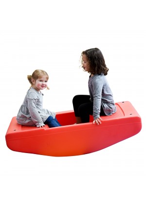 Red Rocker / Toddler Bridge with Rails