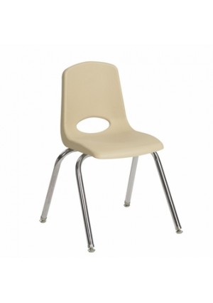 Stack Chair with Chrome legs- 12"