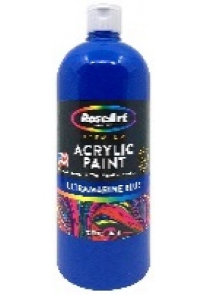 Rose Art Acrylic Paint Ultramarine Blue 32 oz