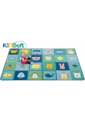 KIDSoft Animal Patchwork - Tranquil Colors