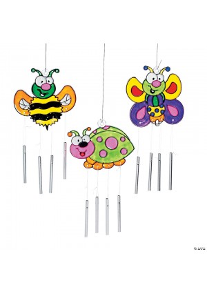 Plastic Bug Suncatcher Wind Chimes