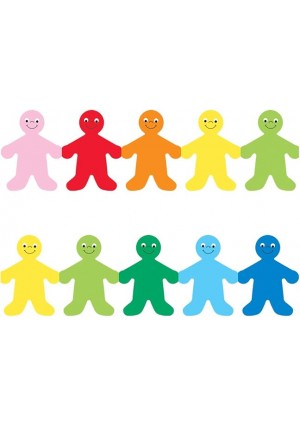 Rainbow People Border