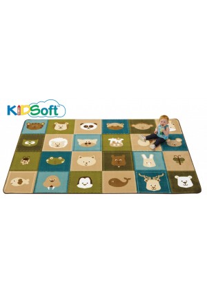 KIDSoft Animal Patchwork - Nature