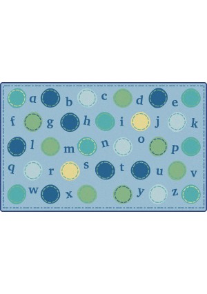 KIDSoft Alphabet Dots - Tranquil Colors