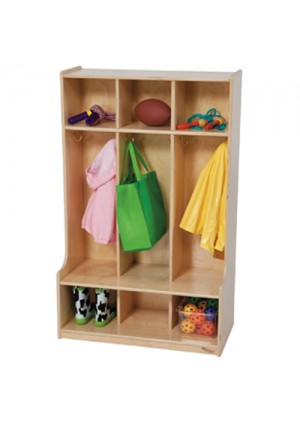 3 Section Seat Locker
