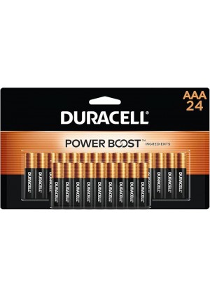 Duracell Coppertop Alkaline AAA Batteries 24/Box