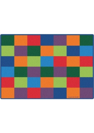 KIDSoft Blocks Seating Carpet - Primary